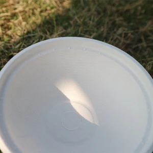 Wholesale customized plant fiber based cold drinkings bubble tea cups lids