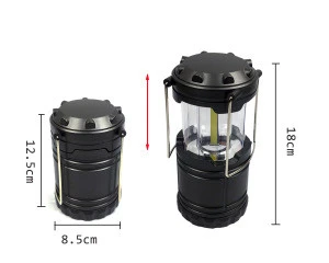 Wholesale Factory Bulk Great Value Fully Collapsible 257 Lumen COB LEDs High Bright camping night light