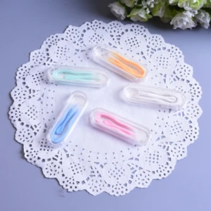 Wholesale Fashion Contact Lens Accessories / Contact Lens Case with Tweezer