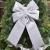 Import Wholesale Festival Party flannel bow outdoor window table decorations Christmas bow from China