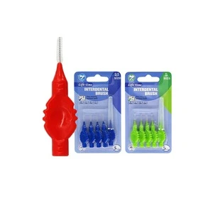 Wholesale interdental brush/ toothbrush factory / adult interdental brush at home use
