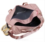 Wholesale light gym travel duffel bag yoga sport travel bag
