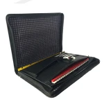 Wholesale Multi-function Decorative Luxury PU Leather Document Executive Custom A4 File Folder With Two Card Slots