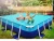 Import Wholesale Outdoor Intex Round Square Rectangular Steel Metal Frame Pool Steel Swimming Pool &amp; Accessories from China