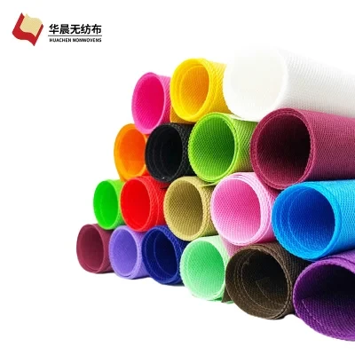 Wholesale Price Customizable Dyed TNT Fabric Bag Fabric Nonwoven Fabric Non Woven Fabric for Packing Material
