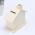 Import Wholesale quality creative cheap wooden house Money Box children wooden toy crafts Money Box from China