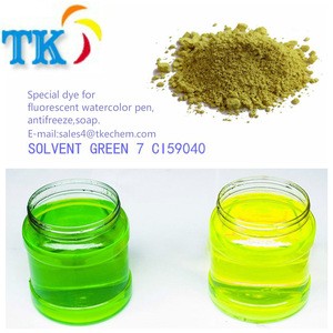 wholesale Solvent Green 7 Used for fluorescent watercolor pens, antifreeze fluid.diesel oil