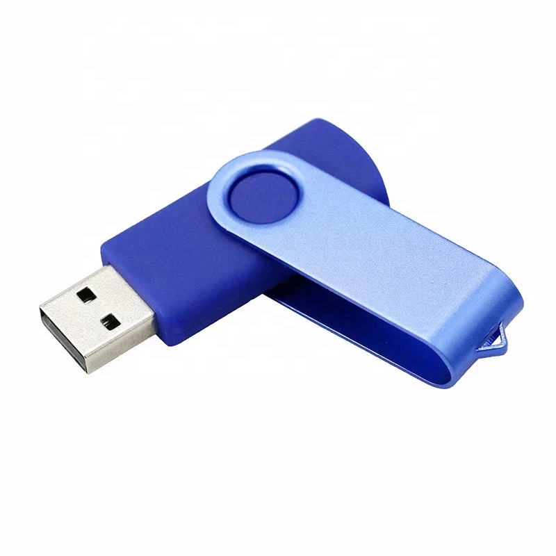 Wholesale swivel 2.0 USB flash drive 8GB 16GB 32GB clip usb pen drive