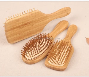 Wholesale wood scalp massage hair comb brush