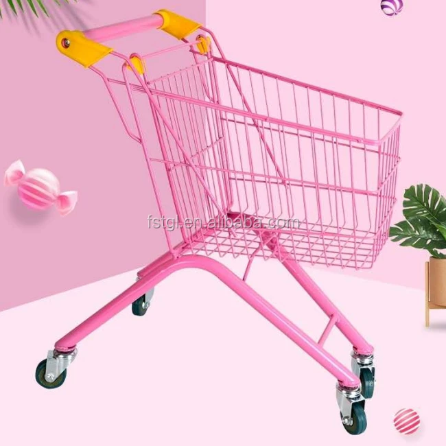 Wholesales supermarket grocery  mini kids shopping trolley child carts