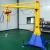 Import Widely use portable mobile jib crane price with hoist 360 degree from China