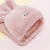 Import winter flip Clamshell half finger gloves for kids women fleece touch screen Stitching antifreeze plush inner mittens from China