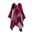 Import Winter Scarves Shawls Attractive Women Thick Poncho Cashmere Imitation Plaid Shawl from China