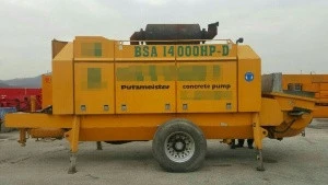 [ Winwin Used Machinery ] Used concrete pump Putzmeister BSA14000 HP-D 2007yr For sale