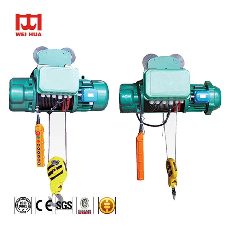 Wire Rope Hoist Crane 600Kg Electric Hoist With Beam Trolley