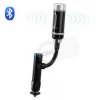 Wireless fm transmitter, Bluetooth receiver, car charger 3 in 1 car bluetooth car kit with battery