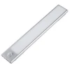 wireless LED Under Cabinet Light Motion Sensor Recharge cable USB Night Light Closet Lamp Wardrobe Light for Indoor