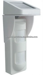 Wireless Outdoor rainproof PIR infrared finder,solar panel PIR-100D motion sensor,Low power alarm