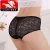 Import Women with lower underwear non-trace net yarn embroidery transparent large size triangular pants from China
