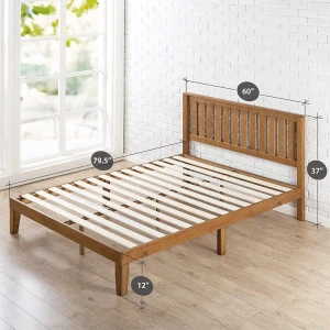 Wood platform bed designs with box king size bed wood wooden beds