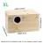 Import Wooden Bird Nest Hanging Birds House for Parakeets Budgerigar and Small Birds from China