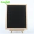 Import wooden home decoration felt letter board 12x16 inch with 3/4 inch white plastic letters changeable felt message board from China