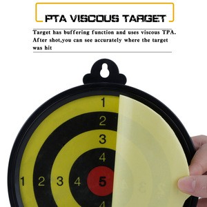 Wosport 6 inch Reactive Self Adhesive Shooting Target outdoor tactical sport Shooting training Target