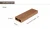 Import Wpc Decorative Teak Timber,Plastic Composite Timber Tube 65*25mm from China