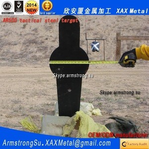 XAX242TAR OEM ODM customized ar500 gong shooting AR400 tactical steel target