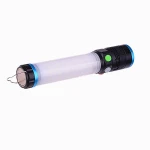 XM-L T6 90 Leds Red Blue Warning Light with Battery USB Charger Hook Maglite Tent Rechargeable Camping Lamp