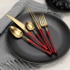 XMY Hongda European Style RestaurantFlatware Hotel 304 Stainless Steel Metal Cutlery Set