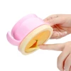YDS  New Design Silicone Baby Feeding Bowl For Food&Snack Toddlers Non-spill  Baby Food Cup