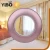 Import YiBo round plastic shower metal rings for curtain from China