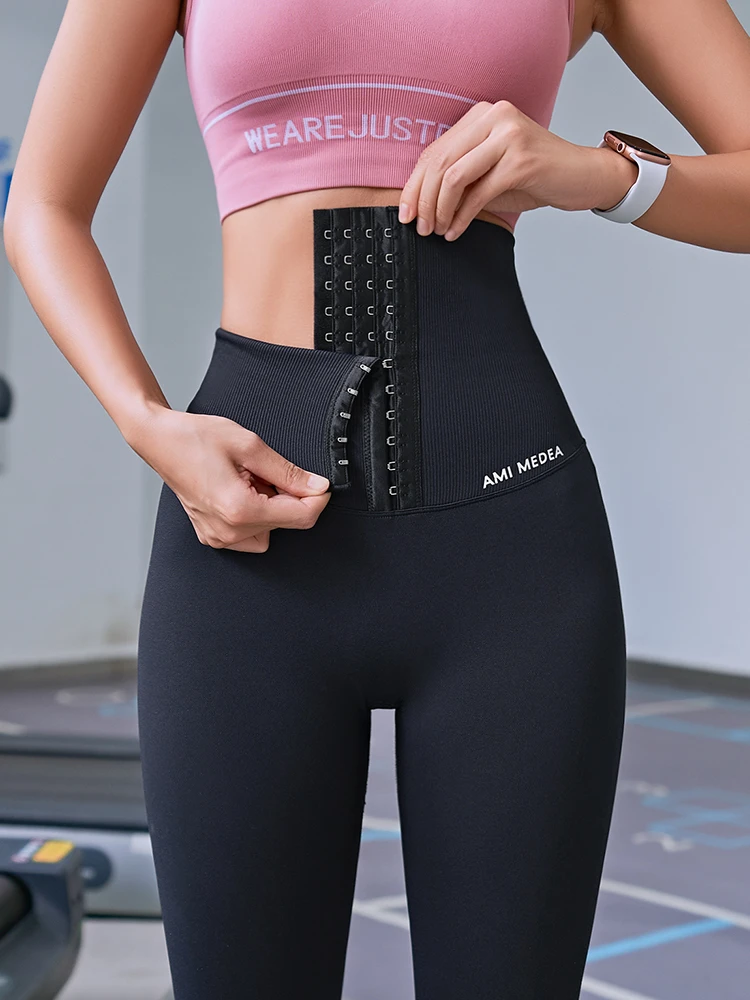 Yoga Pants Stretchy Sports Best Black Leggings High Waist Compression Tights Push Up Running Women Gym Fitness Leggings