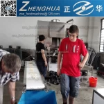 ZH full automatically chocolate coated egg roll production line for sale price