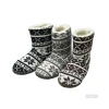 ZJFY- H064 mens shoe socks slipper socks with rubber sole adult floor socks with rubber sole