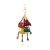 Import Zooying dual use Keychain key ring bohemian tassel color wool ball bag pendant ethnic style bead ornaments key chain from China