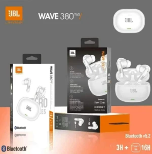 JBL Wave 380 Bluetooth Ear Pods – Premium Wireless Sound Experience