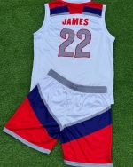 Custom Sublimated Basketball Uniform Set | Personalized Basketball Jersey & Shorts | Team Sportswear