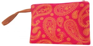 A Kool Kraft Multi Purpose Cotton Print Pouch for Women and Girls | Cosmetic Bag |Make-up Pouch Bag | Travel Pouch Bag | Jwellery Pouch Bag | Money Pouch Bag