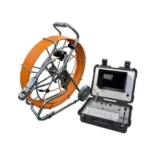 Cctv Camera 150m Cable AHD Waterproof Sewer Pipe Video Inspection 360 Degree Rotation Camera with Meter Counter