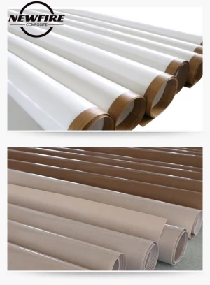 Manufacturer Industry PTFE Fabric High Temperature Glass Cloth Sheet for Heat Press High Quality PTFE Coated Fiberglass