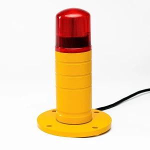 ICAO (Low Intensity - Type A or B) FAA (Type L-810) LED Red Obstruction Light Antennas/Towers/Cranes Obstacle Light