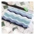 Import Modern Striped Microfiber Polyester Shaggy Bathmat Non-Slip Tufted Water Absorbent Floor Rug for Household Acrylic Bath from China