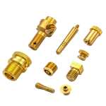 Hexagonal Bar Brass Machining Studs Connections CNC Machinery Parts Tube Fittings