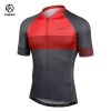 INBIKE Mens Sport Shirt 3 Pockets Jersey Short Sleeve Breathable Comfortable Bicycle Running Cycling Jersey JS008