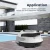 Import 100 Mins Self-Parking Ideal for In-Ground Flat Pools Cordless Robotic Pool Cleaner from China