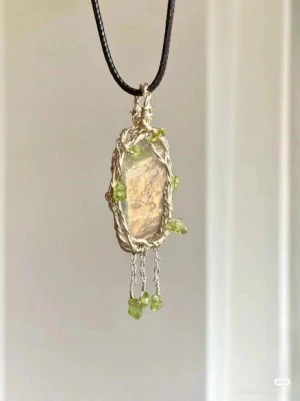 Crystal Wire Pendant--Silent and Bright Series