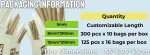 Drinking paper straw Disposable biodegradable paper straw