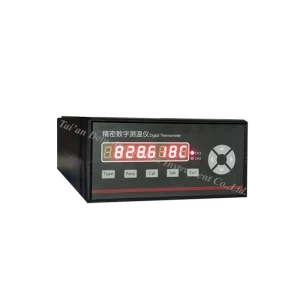 Portable precise temperature and resistance checkout measurement digital meter